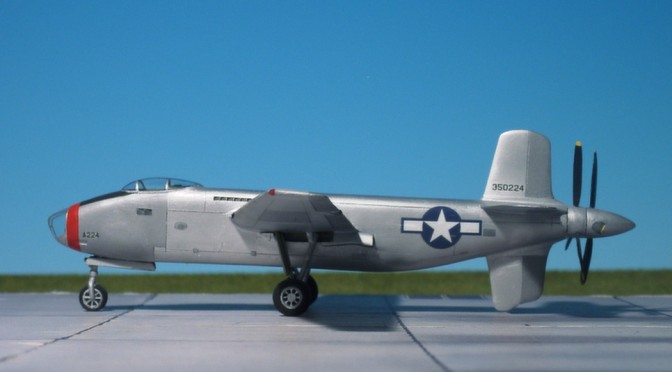 Douglas XB-42 “Mixmaster” (Anigrand, Resin) | ModelPlanes.de